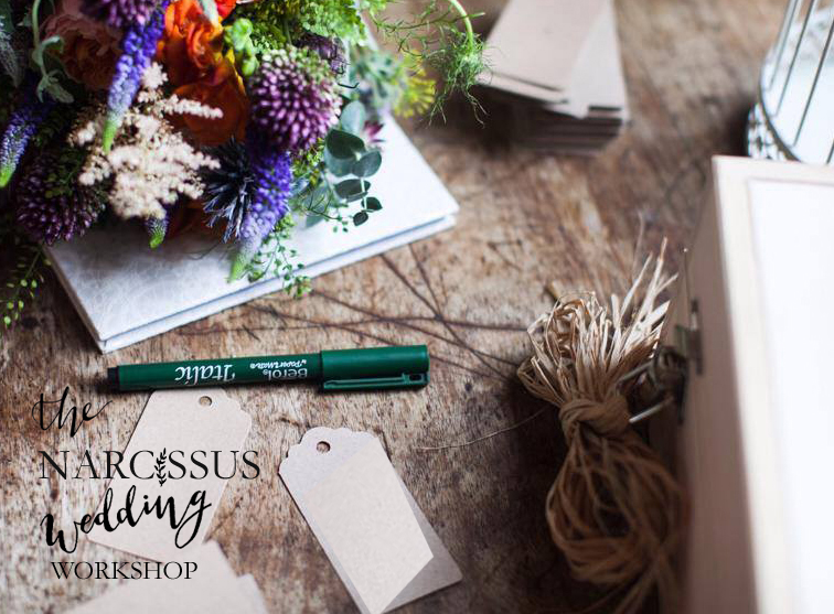 The Wedding Workshop  This May, here at the Narcissus Flower School 